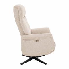 SILLON RELAX ANAU ELEC. 2 MOT. GIR. STORM 02 BEIGE 2