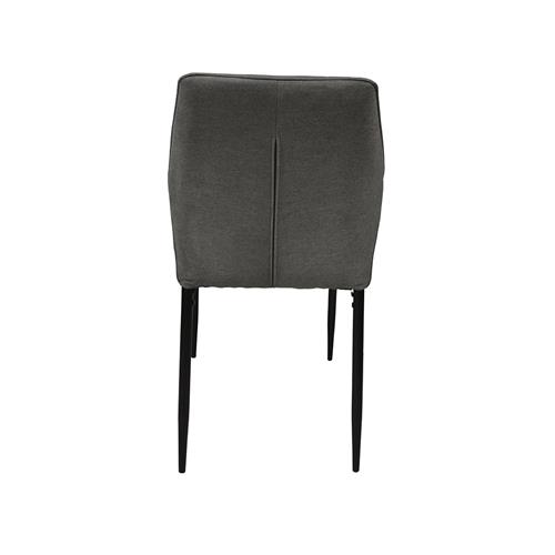 SILLA TEBAS COMEDOR DINO 1 GRIS OSC. P/NEGRA