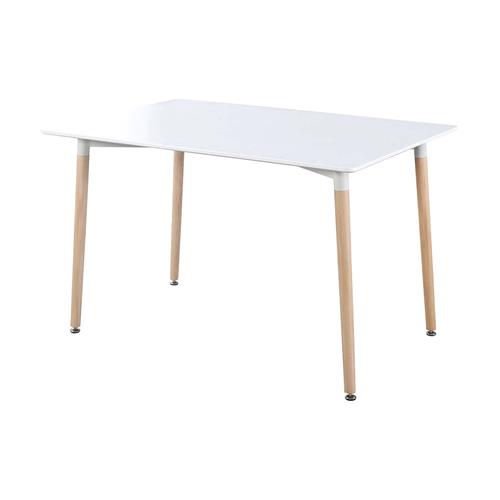 MESA MOROTAI 120X80 P/MAD. HAYA C/BLANCO