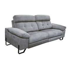 SOFA RELAX LEIVA 4PL. TELA BROOKLYN CEMENT