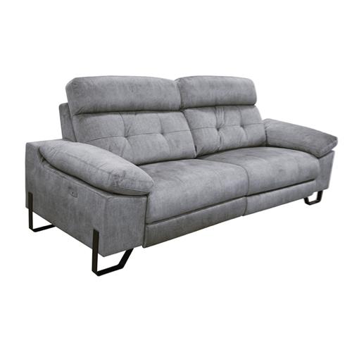 SOFA RELAX LEIVA 4PL. TELA BROOKLYN CEMENT