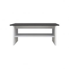 MESA CENTRO PORTO 115X60 BLANCO GRAFITO