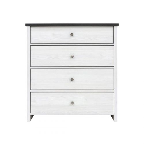 MUEBLE AUXILIAR PORTO 90CM BLANCO GRAFITO