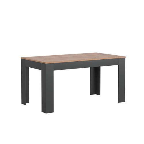 MESA COMEDOR MIRA-NORMANDIA EXT.178 TAHO ANTRACITA