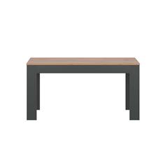 MESA COMEDOR MIRA-NORMANDIA EXT.178 TAHO ANTRACITA 2