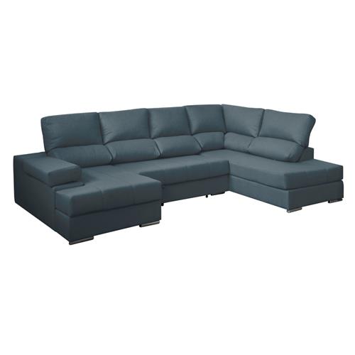 CHAISELONGUE ITALIA DER. TAP. ORION 07 AZUL