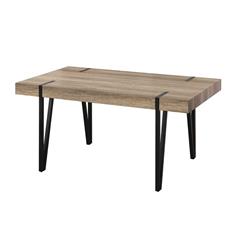 MESA COMEDOR BERLIN CANYON P/MET. NEGRA