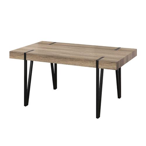 MESA COMEDOR BERLIN CANYON P/MET. NEGRA