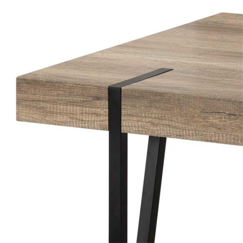 MESA COMEDOR BERLIN CANYON P/MET. NEGRA