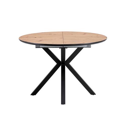 MESA COMEDOR RED. EXT. ALOE ARTISAN P/NEGRA
