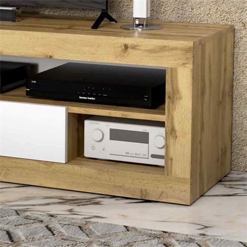 MUEBLE TV EVER ROBLE ARTISAN BLANCO