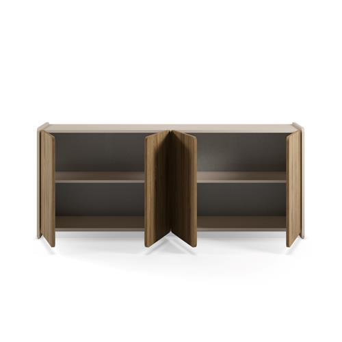 APARADOR BOUCLEON 4P 180CM CREMA/ROBLE-UD