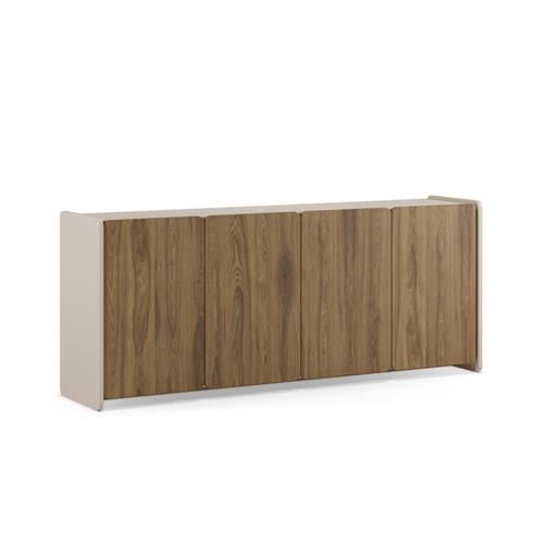 APARADOR BOUCLEON 4P 180CM CREMA/ROBLE-UD