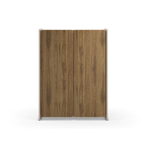 MUEBLE AUX. ALTO BOUCLEON 2P CREMA/ROBLE-UD