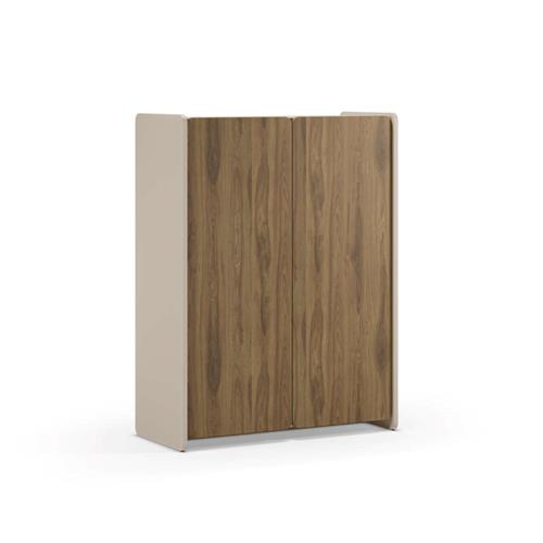 MUEBLE AUX. ALTO BOUCLEON 2P CREMA/ROBLE-UD
