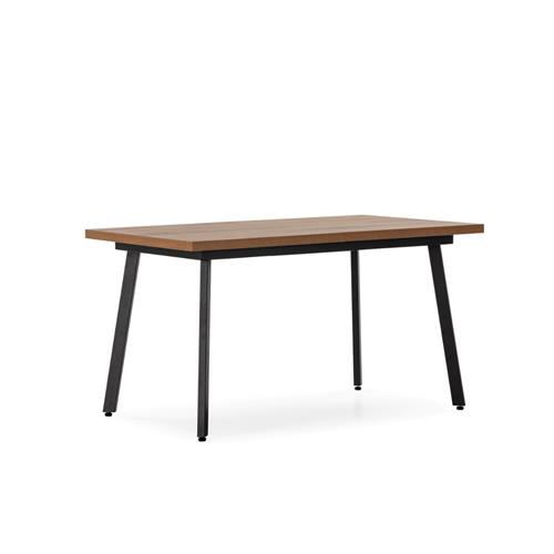 MESA RECT. EXT. BLAU ROBLE-UD P/METAL
