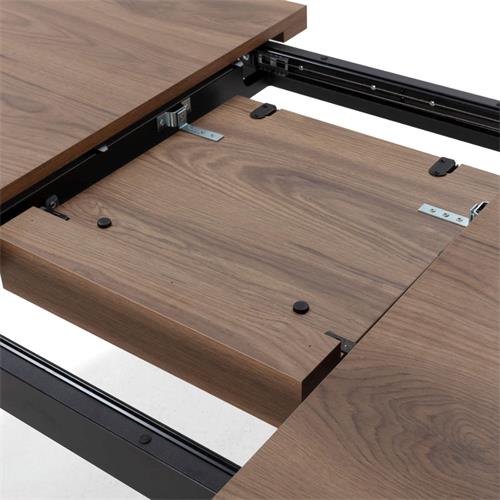 MESA RECT. EXT. BLAU ROBLE-UD P/METAL