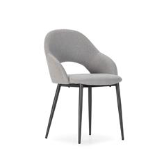 SILLA LIA GRIS CLARO/PATA GRIS