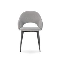 SILLA LIA GRIS CLARO/PATA GRIS 2