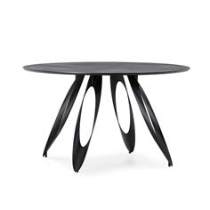 MESA REDONDA ANORA 130CM CEMENTO P/METAL