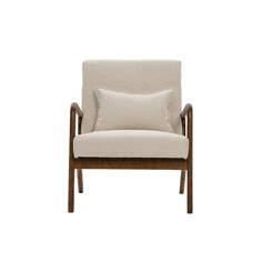 BUTACA MOD. ROMA NOGAL TELA C/BEIGE 2