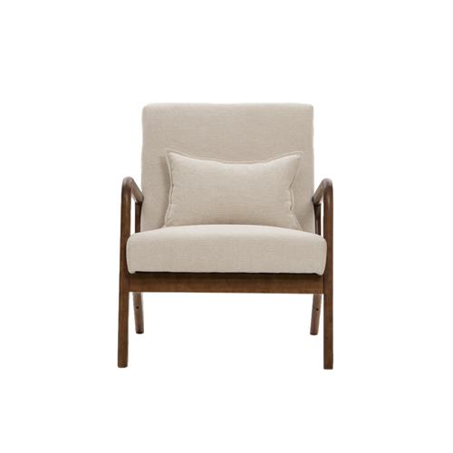 BUTACA MOD. ROMA NOGAL TELA C/BEIGE