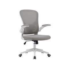 SILLA OFICINA FAMARA GRIS ESTRUCTURA BLANCA