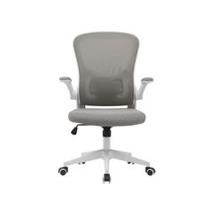 SILLA OFICINA FAMARA GRIS ESTRUCTURA BLANCA 2