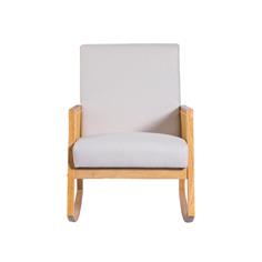 BUTACA MECEDORA MOD. PORTIA TELA BEIGE 2