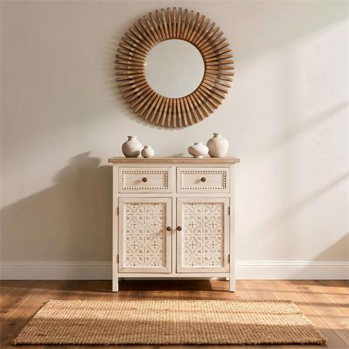 MUEBLE AUXILIAR XANA C/ABETO TAPA NATURAL