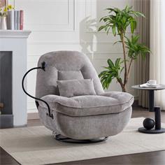 SILLON RELAX ELECTRICO ERIS GRIS 2