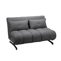 SOFA CAMA IRATI TELA GRIS OSCURO