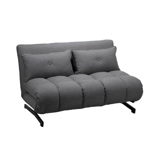 SOFA CAMA IRATI TELA GRIS OSCURO