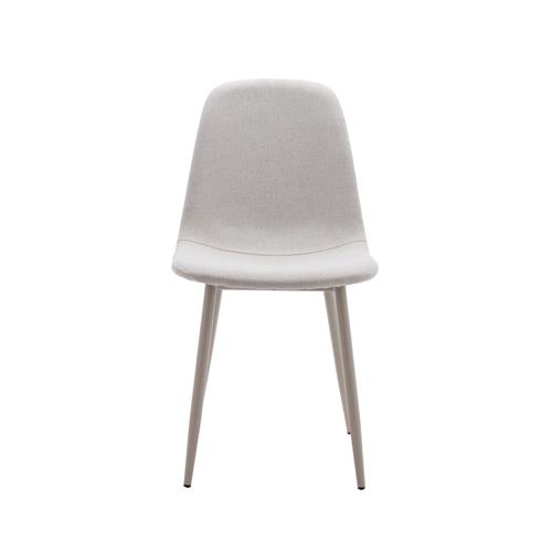 SILLA LIMA TELA BEIGE CLARO P/CREMA