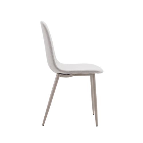 SILLA LIMA TELA BEIGE CLARO P/CREMA