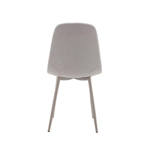SILLA LIMA TELA BEIGE CLARO P/CREMA