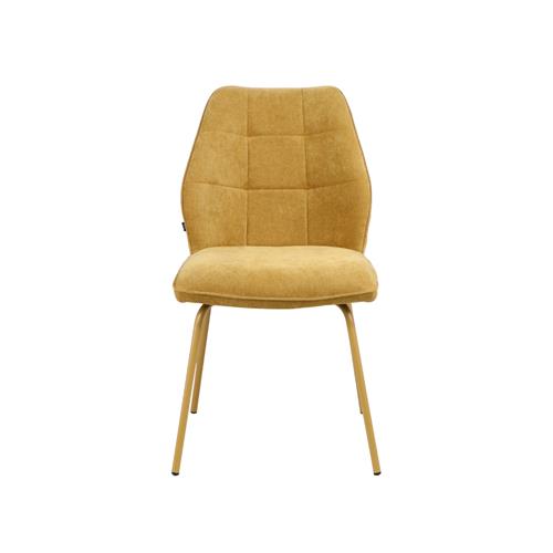 SILLA TRIANA TELA MOSTAZA PATA MOSTAZA