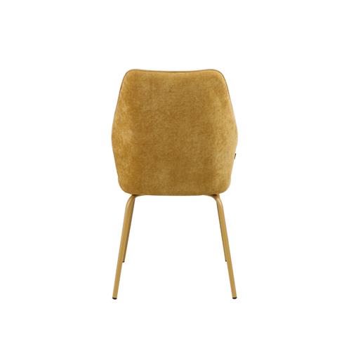 SILLA TRIANA TELA MOSTAZA PATA MOSTAZA