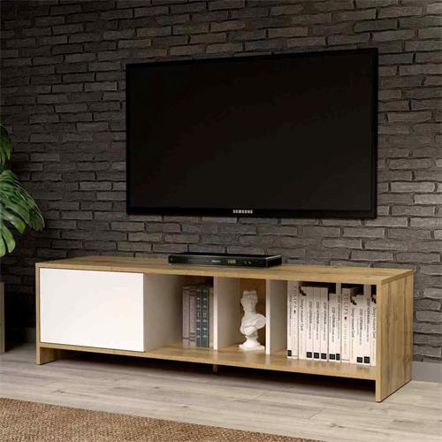 MUEBLE TV SUE ROBLE WOTAN/BLANCO