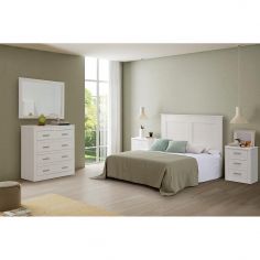 COMODA 3+2 CAJONES NEVADA 3404  BLANCO 2