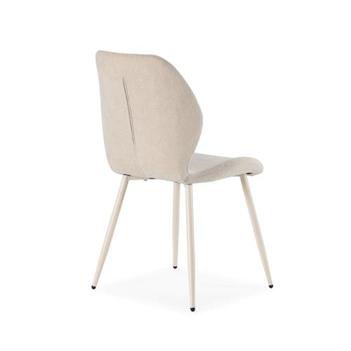 SILLA ANSU BEIGE PATA CREMA