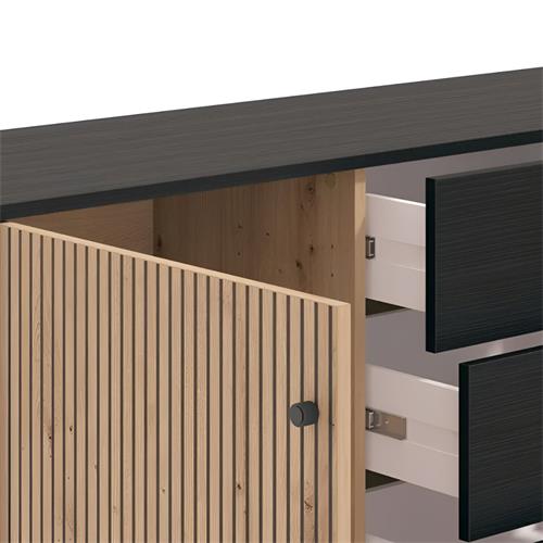 APARADOR AQUITANIA ARTISAN NEGRO