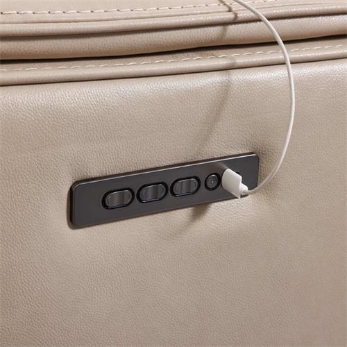 SOFA 3P MAXI SIREL PIEL BEIGE 3 RELAX ELEC.