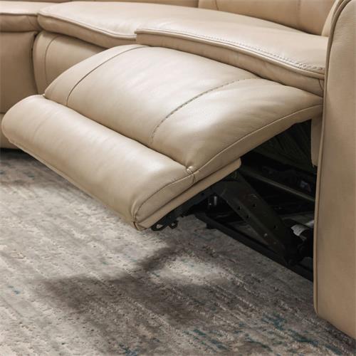 SOFA 3P MAXI SIREL PIEL BEIGE 3 RELAX ELEC.