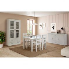 MESA COMEDOR EXT. NEVADA 3442 BLANCO 2