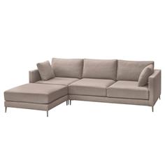 SOFA+POUFF MOMBASA TAP. KONGO 11 ACERO