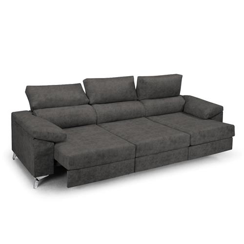 SOFA 3P DESL. FARO TAP. BLUE CENIZA