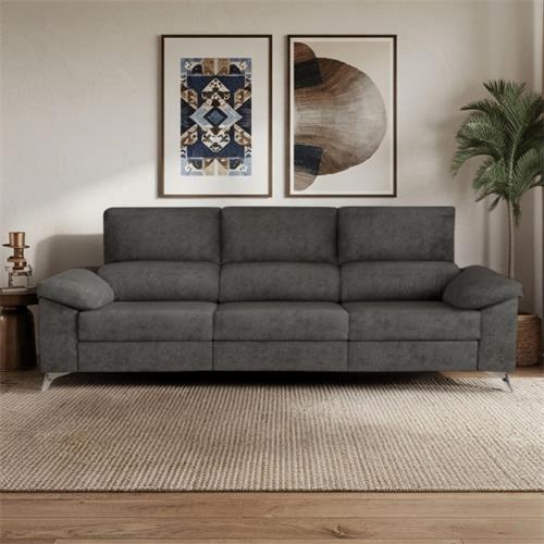 SOFA 3P DESL. FARO TAP. BLUE CENIZA
