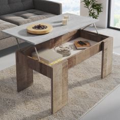 MESA CENTRO ELEVABLE LONDON  T/GRIS 2