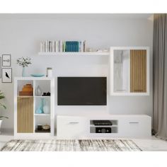 COMPOSICION SALON MOD. MELISA BLANCO F/MADERA 2